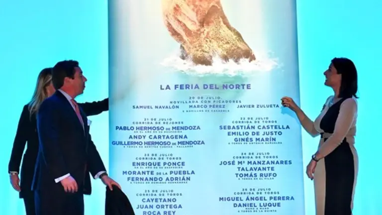 Gala de la Feria de Santiago en Santander.