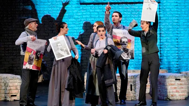 La lucha por la vida.