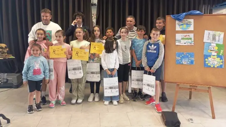 Entrega de los premios en el Centro Cultural.