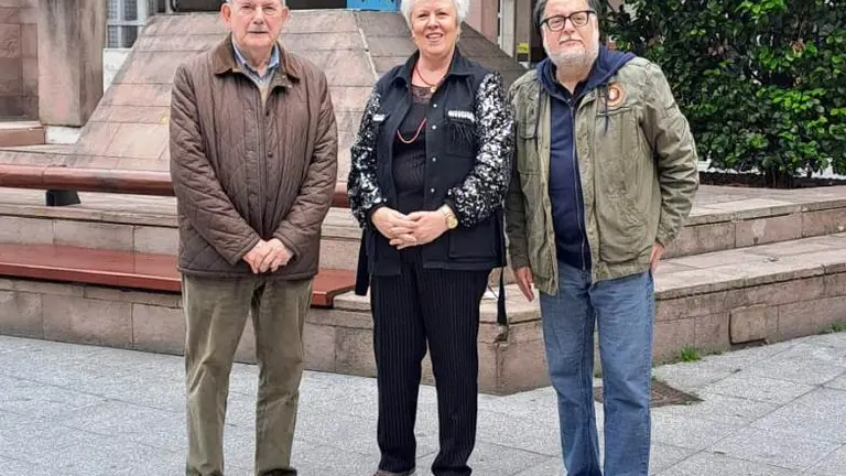 Torrelavega Sí en la Plaza Mayor.