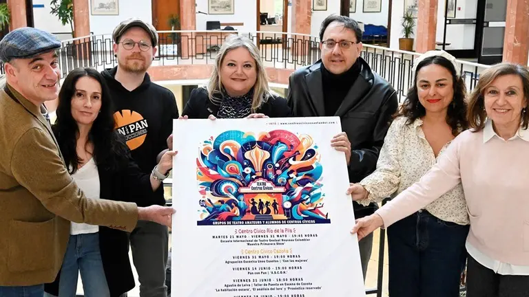 Presentaci&oacute;n del ciclo de teatro en Santander.