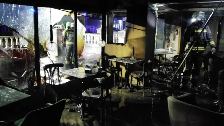 Estado en que qued&oacute; el establecimiento hostelero.