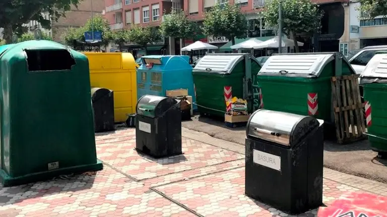 Contenedores en Laredo.