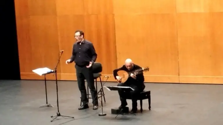 Un momento del concierto en la Sala Argenta.