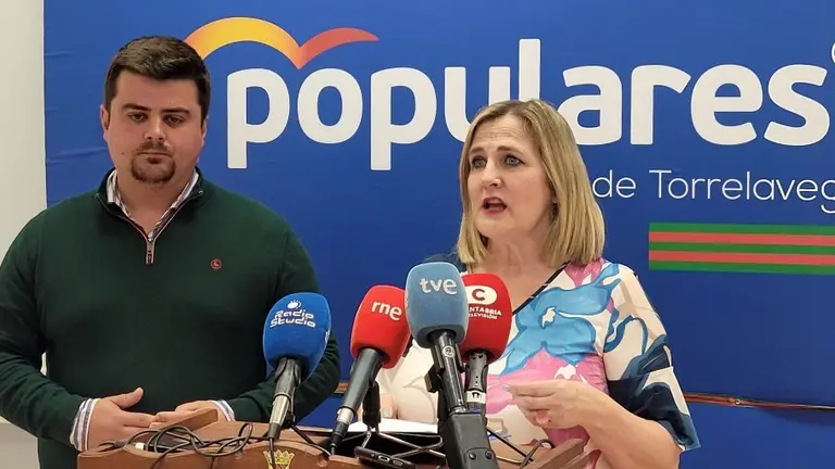Rueda de prensa del PP de Torrelavega.