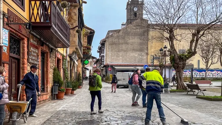 Calles del municipio de Comillas.