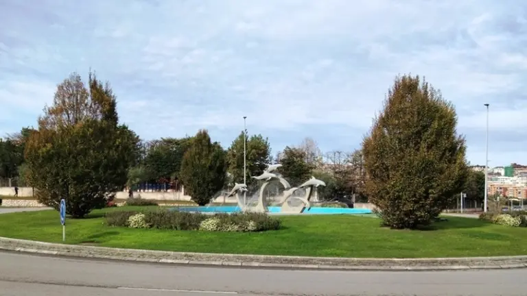 Rotonda en Santander. R.A.