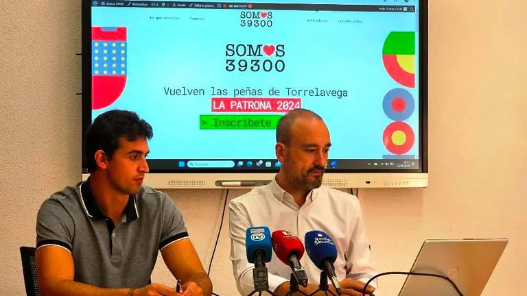 Presentaci&oacute;n de las Pe&ntilde;as Somos 39300 en Torrelavega.