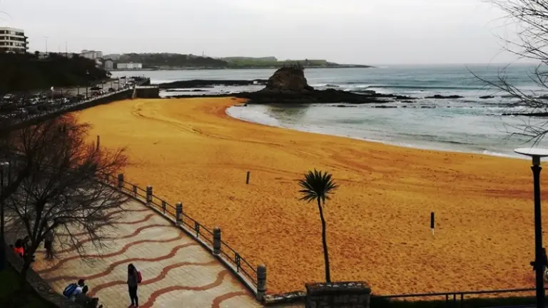 Zona de la playa del Camello en Santander. R.A.