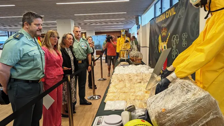 Operación contra el narcontráfico.