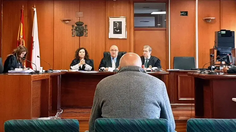 Un momento del juicio.