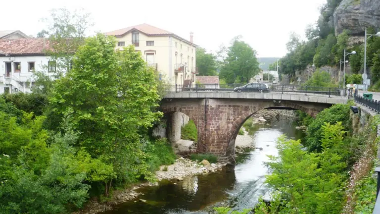 Localidad de La Cavada.