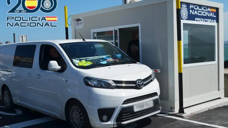 Zona del ferry en Santander.