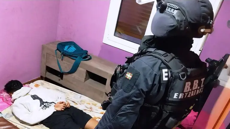 Intervención de la Guardia Civil y la