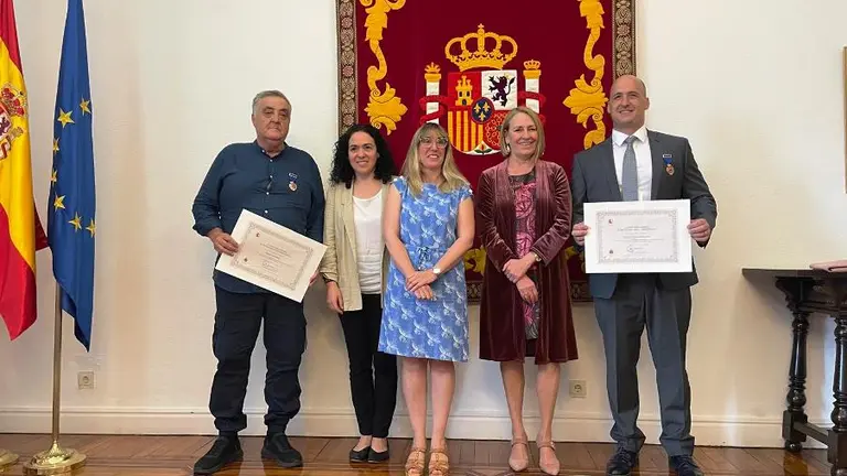 Entrega de las Medallas a Protección Civil.