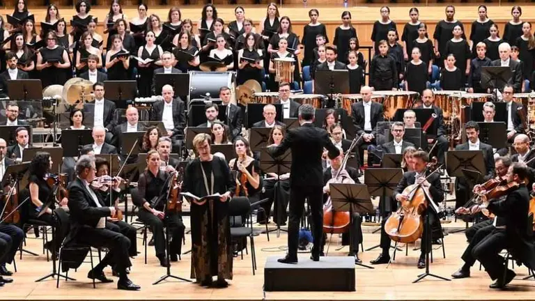 Concierto de obras de Mahler.