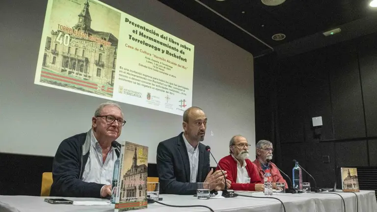 Presentación del libro en Torrelavega.