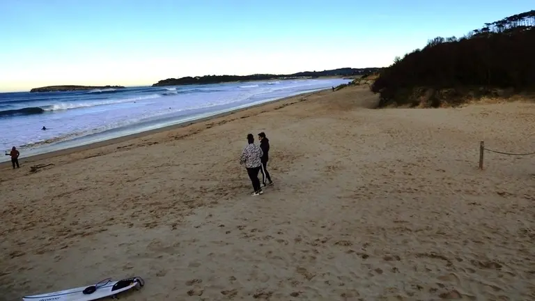 Playa de Somo, en Ribamontán al Mar. R.A.
