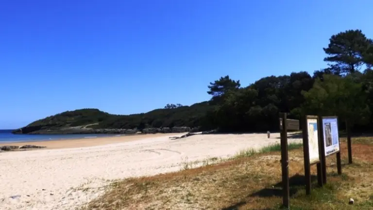 Playa de La Arena en Arnuero. R.A.