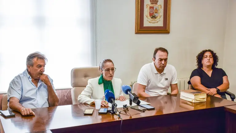 Representantes del equipo de Gobierno del PRC.