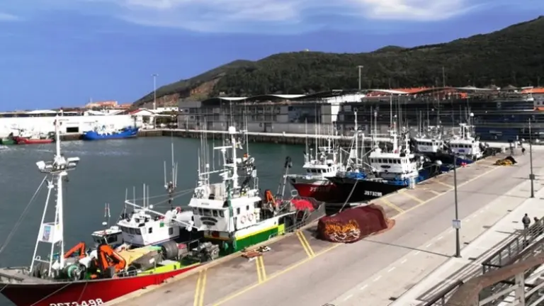 Puerto pesquero de Santoña. R.A.