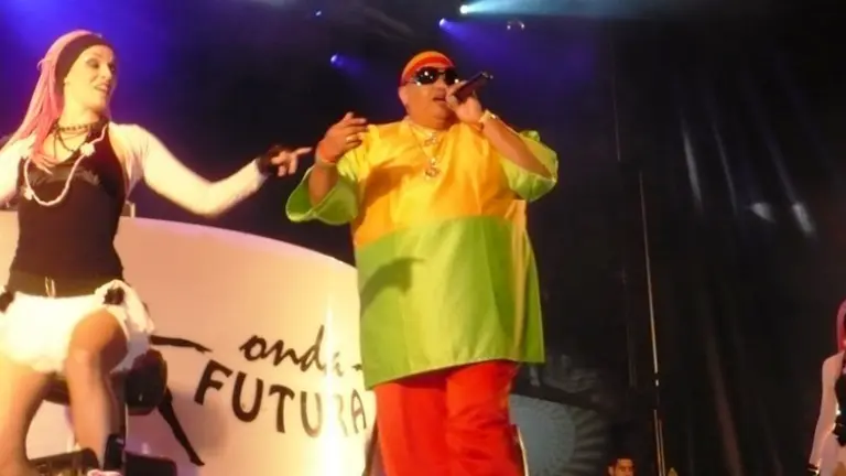 Concierto de King &Aacute;frica en las fiestas de Argo&ntilde;os. R.A.