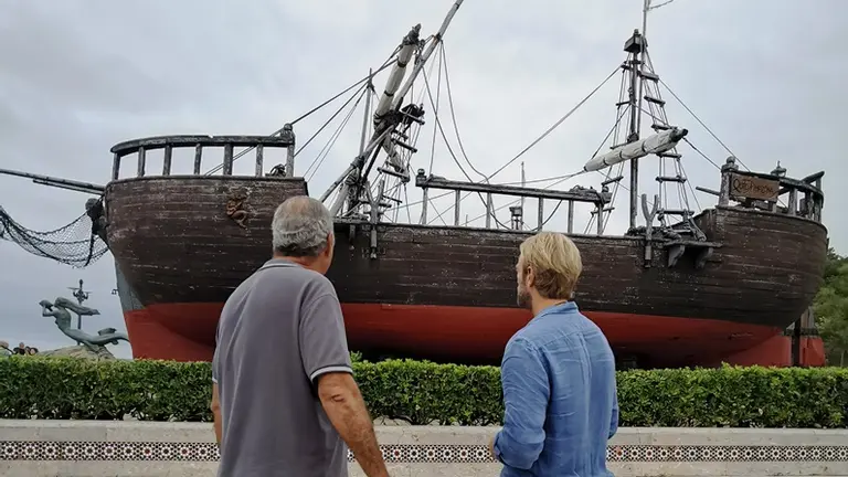 Los galeones de Santander.