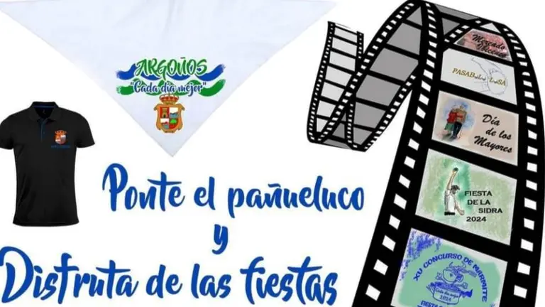 Pa&ntilde;uelo y camiseta de Argo&ntilde;os.