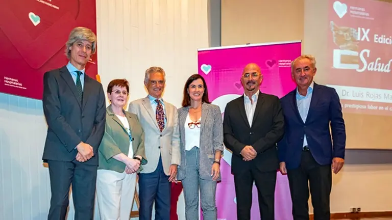 Un momento de la entrega del premio Padre Menni.