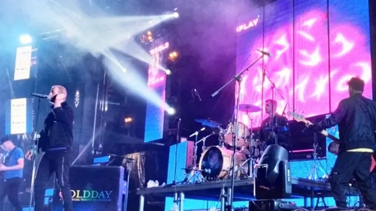 Concierto tributo a Coldplay. R.A.
