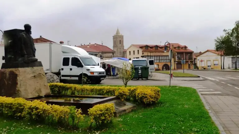 Zona cercana al Ayuntamiento de Bareyo. R.A.