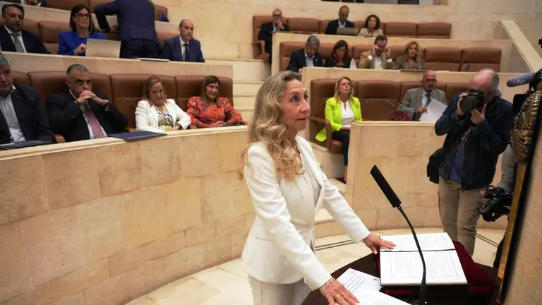 Toma de posesión del cargo de la diputada del PP.