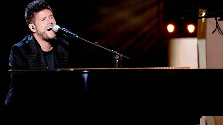 El cantante Pablo L&oacute;pez.