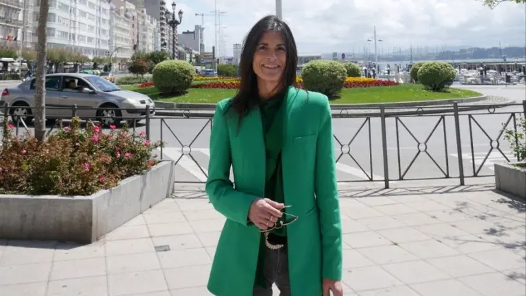 La portavoz de Vox en Santander, Laura Velasco.