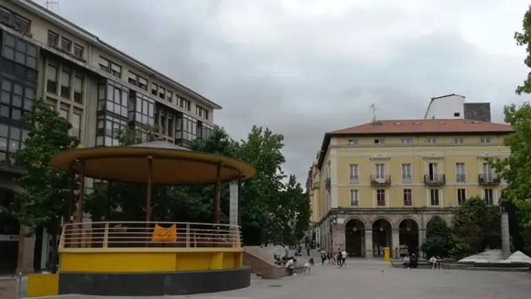 Plaza Mayor de Torrelavega. R.A.