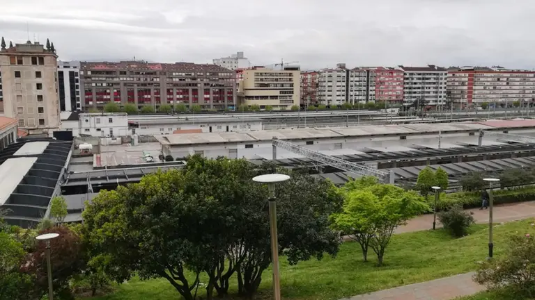 Estación de tren de Santander. R.A.
