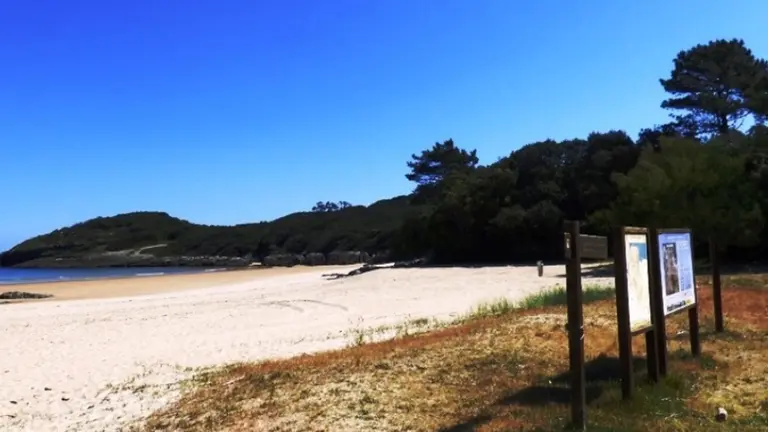 Zona de la playa de La Arena. R.A.