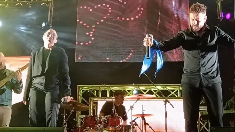 Concierto de Kiko y Sara. Facebook Sergio Alonso