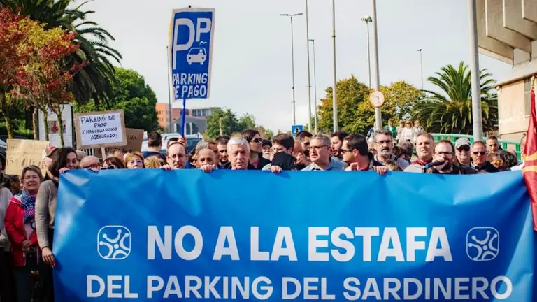 Inicio de la movilizaci&oacute;n en Santander.