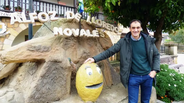 El alcalde Enrique Bretones. R.A.