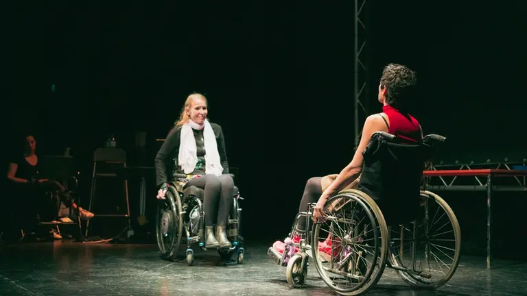 Un momento de 'Manuela, el vuelo infinitio'.