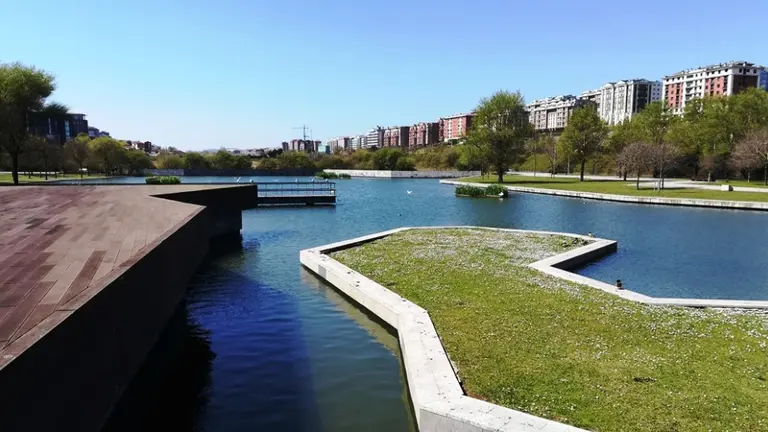 Parque de Las Llamas en Santander. R.A.