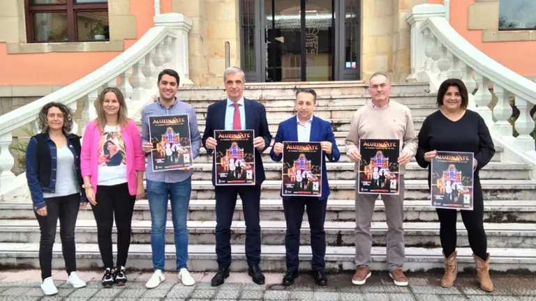 Presentaci&oacute;n de 'Aluzinarte' de Renedo. R.A.