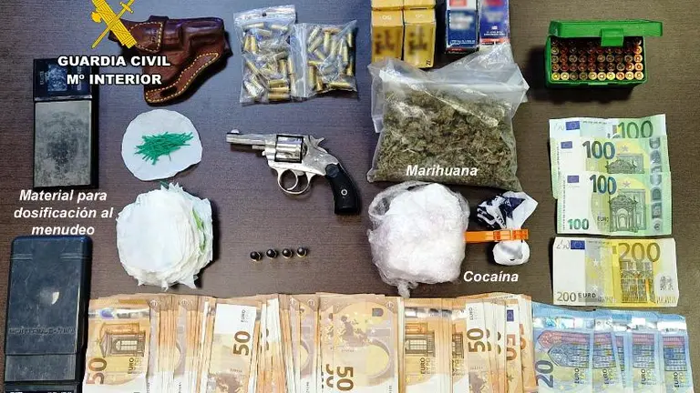 Droga incautada en Reinosa