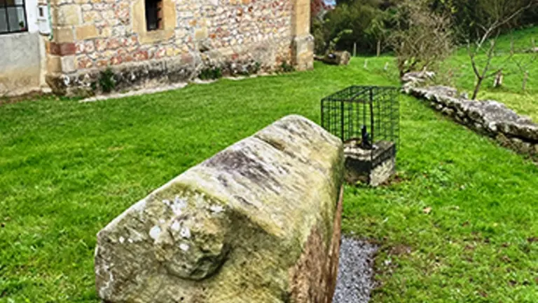Sarcófago en Cieza.