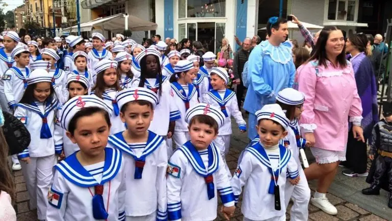 D&iacute;a Infantil del carnaval de Santo&ntilde;a.