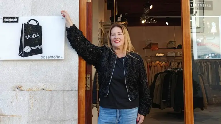 La santo&ntilde;esa Bety Sa&ntilde;udo, promotora de la Gala. Nyka Goicoechea