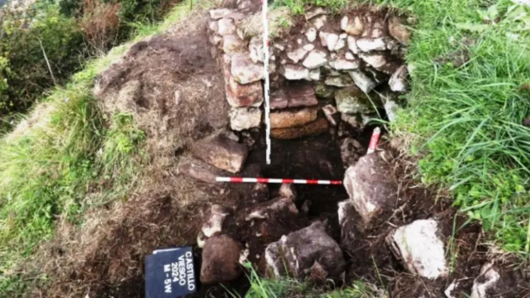 Castillo medieval de Puente Viesgo.