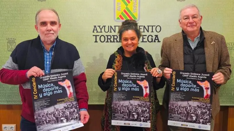Presentación del concierto Música, deporte...