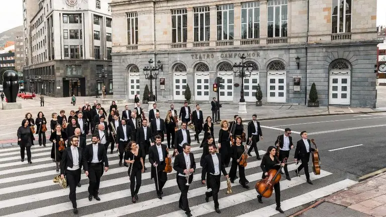 Integrantes de Oviedo Filarmon&iacute;a.